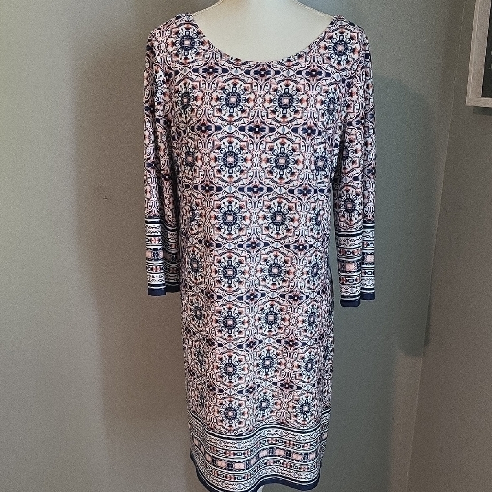 AB Studio Geometric Dress Size XL